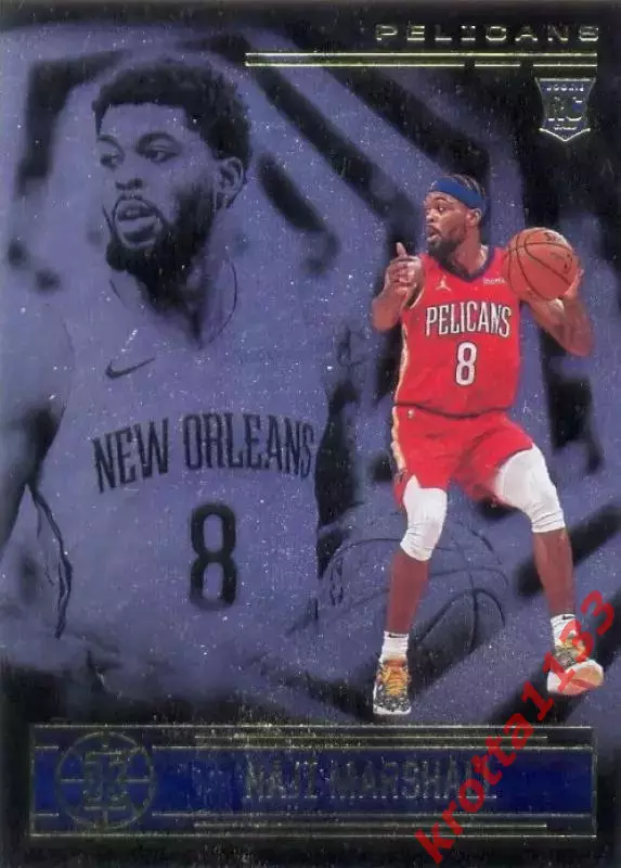 Naji Marshall New Orleans Pelicans PANINI Illusions Basketball 2020-2021
