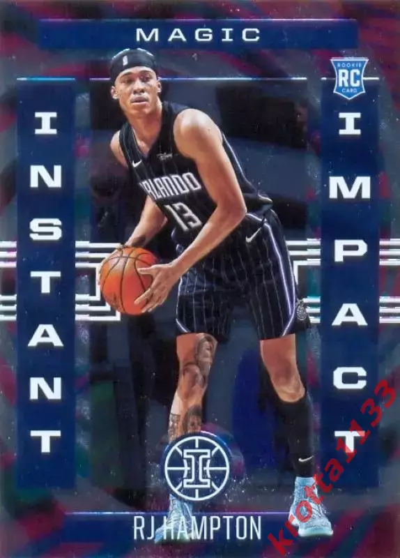 RJ Hampton Orlando Magic PANINI Illusions Basketball 2020-2021