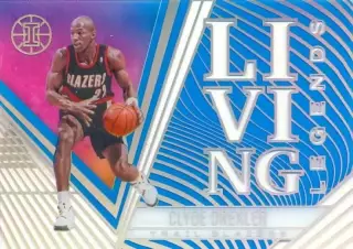 Clyde Drexler Portland Trail Blazers PANINI Illusions Basketball 2020-2021