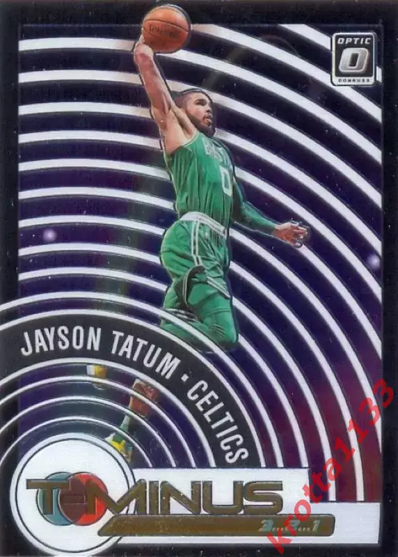 Jayson Tatum Boston Celtics Donruss Optic Basketball 2020-2021