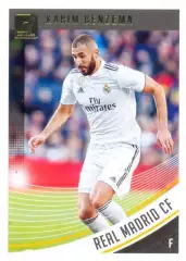Карточка #26 Karim Benzema Real Madrid CF PANINI Donruss Soccer 2018-2019
