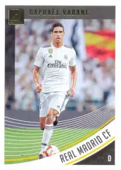 Карточка #30 Raphael Varane Real Madrid CF PANINI Donruss Soccer 2018-2019