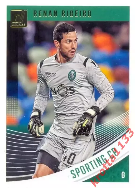 Карточка #62 Renan Ribeiro Sporting CP PANINI Donruss Soccer 2018-2019