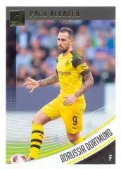Карточка #64 Paco Alcacer Borussia Dortmund PANINI Donruss Soccer 2018-2019