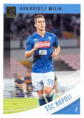 Карточка #71 Arkadiusz Milik SSC Napoli PANINI Donruss Soccer 2018-2019