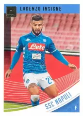 Карточка #72 Lorenzo Insigne SSC Napoli PANINI Donruss Soccer 2018-2019