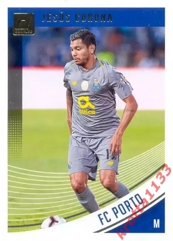 Карточка #76 Jesus Corona FC Porto PANINI Donruss Soccer 2018-2019