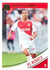 Карточка #81 Youri Tielemans AS Monaco PANINI Donruss Soccer 2018-2019