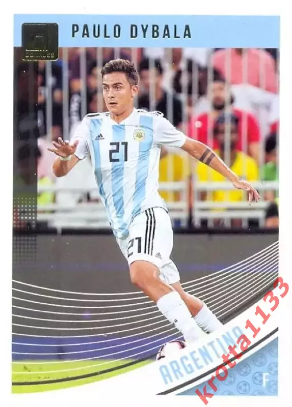 Карточка #90 Paulo Dybala Argentina PANINI Donruss Soccer 2018-2019