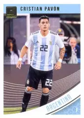 Карточка #91 Cristian Pavon Argentina PANINI Donruss Soccer 2018-2019