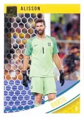 Карточка #110 Alisson Brazil PANINI Donruss Soccer 2018-2019