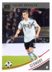 Карточка #140 Julian Draxler Germany PANINI Donruss Soccer 2018-2019