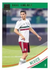 Карточка #150 Raul Jimenez Mexico PANINI Donruss Soccer 2018-2019