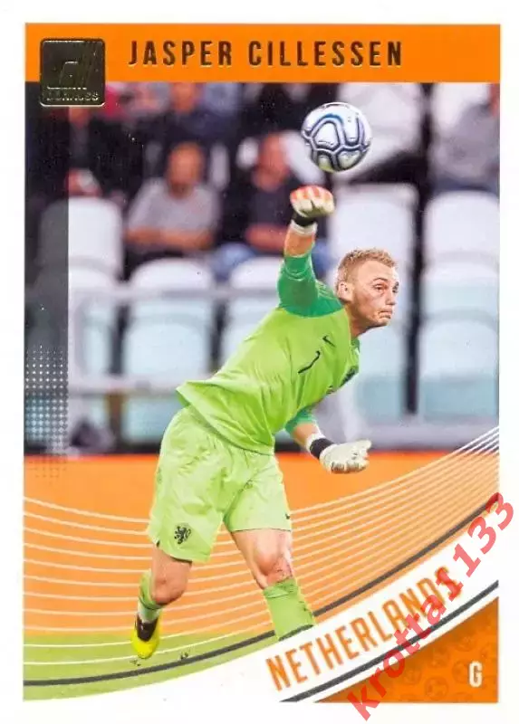 Карточка #157 Jasper Cillessen Netherlands PANINI Donruss Soccer 2018-2019