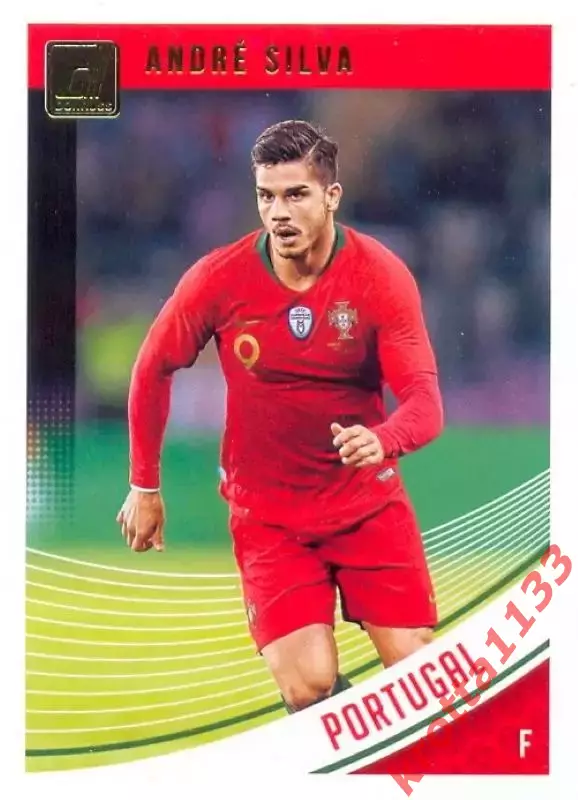 Карточка #159 Andre Silva Portugal PANINI Donruss Soccer 2018-2019