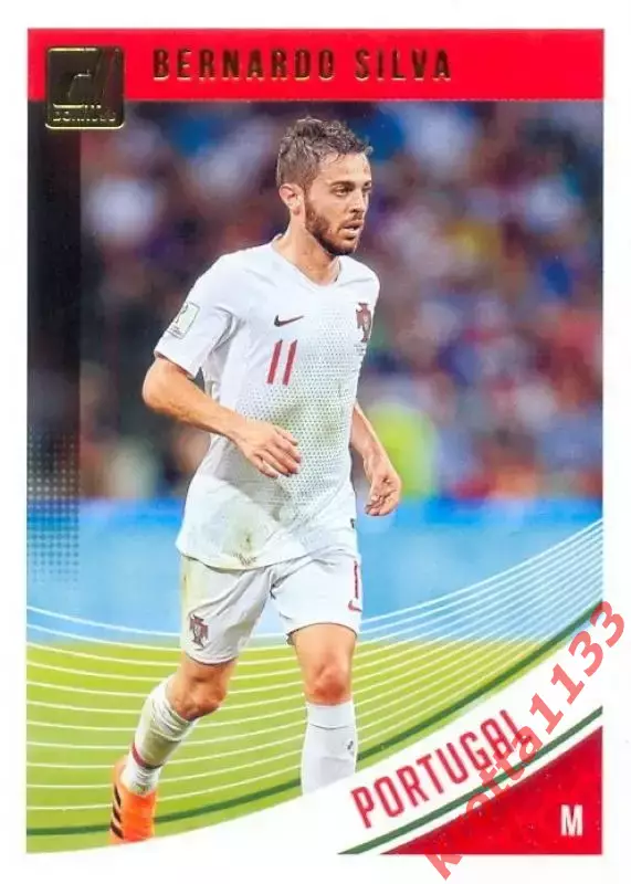 Карточка #161 Bernardo Silva Portugal PANINI Donruss Soccer 2018-2019