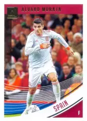 Карточка #162 Alvaro Morata Spain PANINI Donruss Soccer 2018-2019