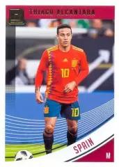 Карточка #165 Thiago Alcantara Spain PANINI Donruss Soccer 2018-2019