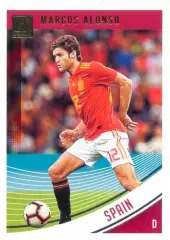 Карточка #166 Marcos Alonso Spain PANINI Donruss Soccer 2018-2019