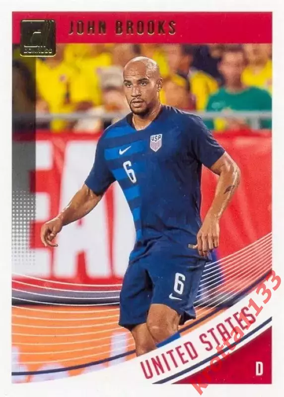 Карточка #173 John Brooks United States PANINI Donruss Soccer 2018-2019