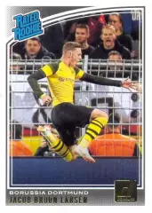 Карточка #182 Jacob Bruun Larsen Borussia Dortmund PANINI Donruss Soccer 2018-19