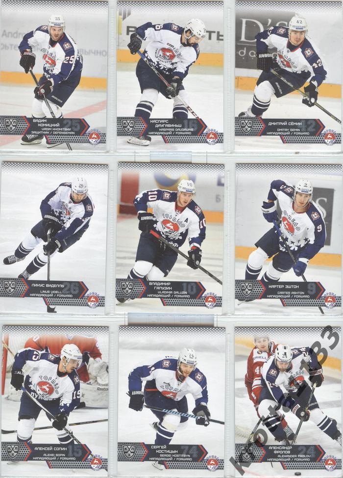 SeReal Card KHL 2015-2016 Торпедо Нижний Новгород complete set of 18 cards 1