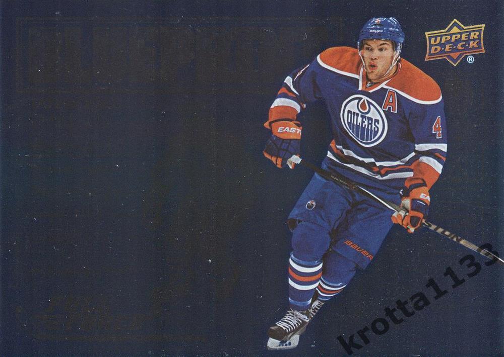 Taylor Hall Edmonton Oilers Upper Deck Full Force Hockey 2015-2016