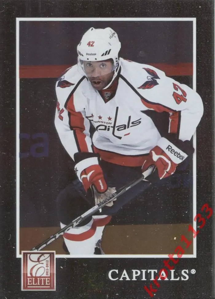 Joel Ward Washington Capitals PANINI Elite 2011-2012