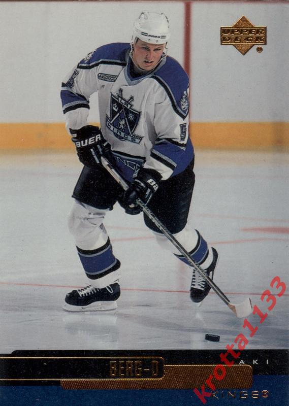 Aki Berg Los Angeles Kings Upper Deck Hockey 1999-2000