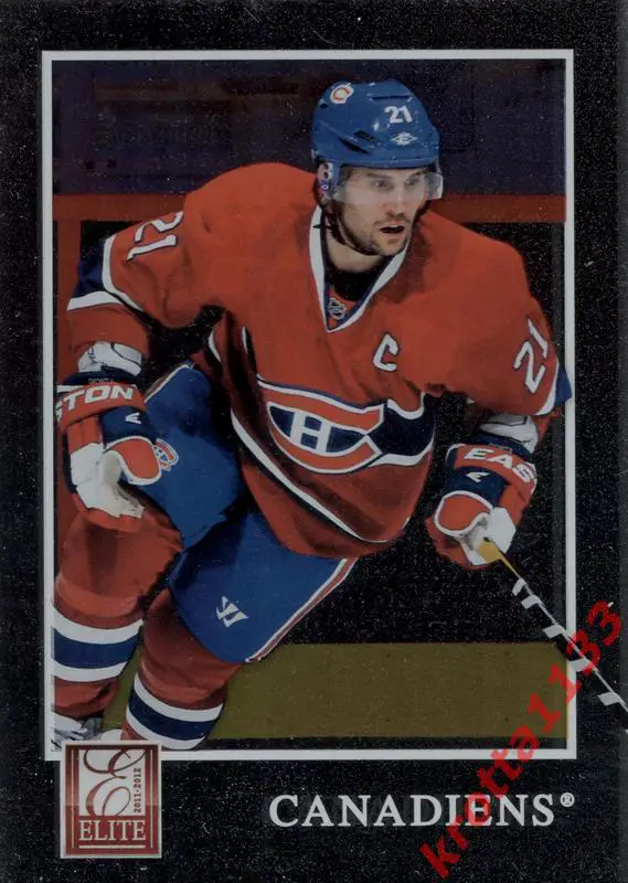 Brian Gionta Montreal Canadiens PANINI Elite 2011-2012