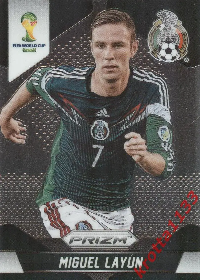 PANINI Чемпионат Мира 2014. Prizm #144 Miguel Layun Mexico