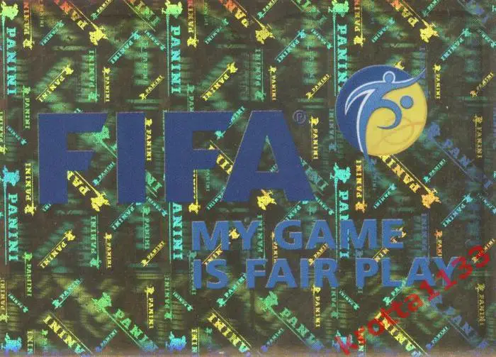 Наклейка #1 FIFA Fair Play Introduction для альбома PANINI Чемпионат Мира 2018