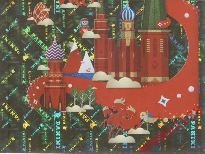 Наклейка #4 Style guide (puzzle 2) для альбома PANINI Чемпионат Мира 2018