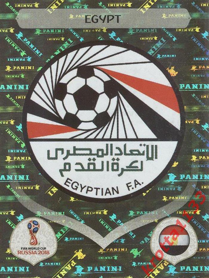 Наклейка #72 Emblem Egypt для альбома PANINI Чемпионат Мира 2018