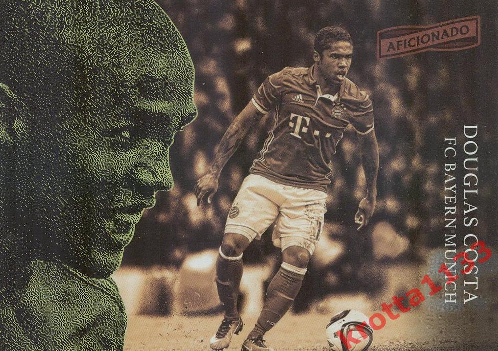 Douglas Costa Bayern Munich PANINI Aficionado Soccer 2017