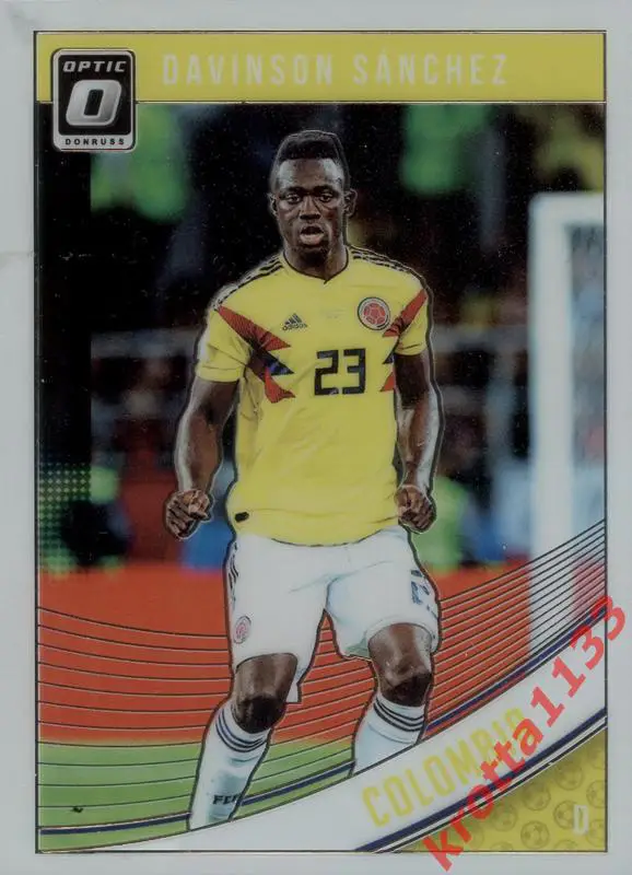 Davinson Sanchez (Colombia) PANINI Donruss Soccer 2018-2019