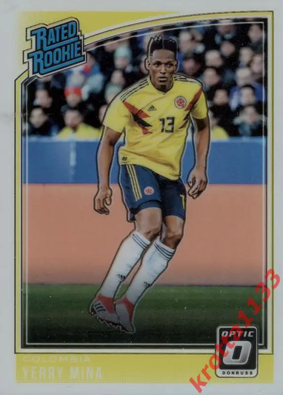 Yerry Mina (Colombia) PANINI Donruss Soccer 2018-2019