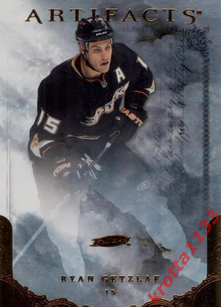 Ryan Getzlaf Anaheim Ducks Upper Deck Artifacts 2010-2011