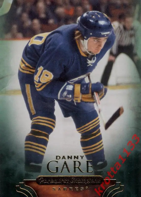 Danny Gare Buffalo Sabres Upper Deck Parkhurst Champions 2011