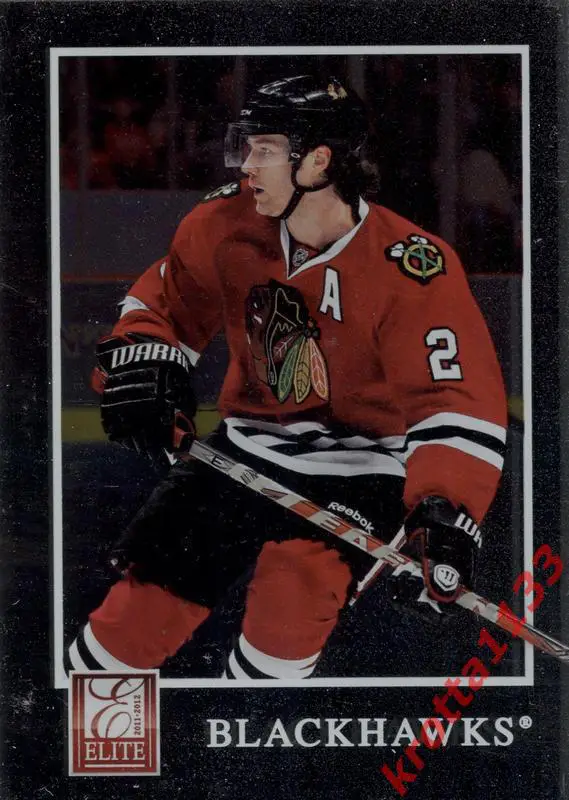 Duncan Keith Chicago Blackhawks PANINI Elite 2011-2012