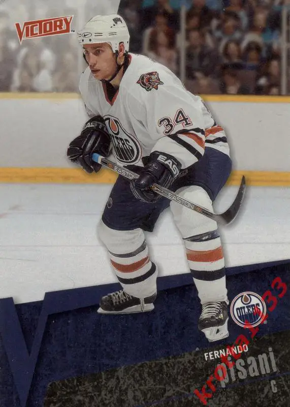 Fernando Pisani Edmonton Oilers Upper Deck Victory 2003-2004
