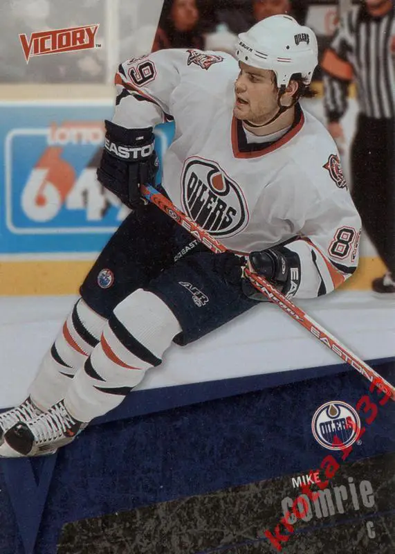 Mike Comrie Edmonton Oilers Upper Deck Victory 2003-2004