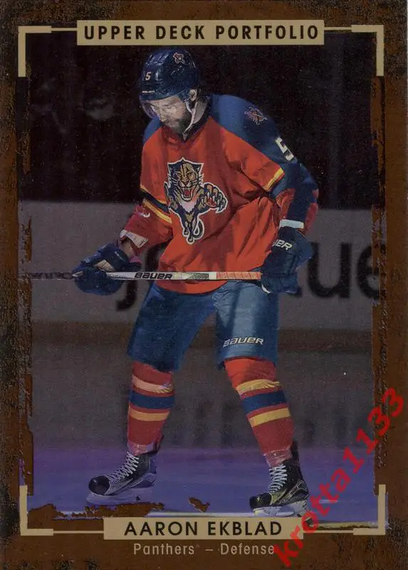 Aaron Ekblad Florida Panthers Upper Deck Portfolio Hockey 2015-2016