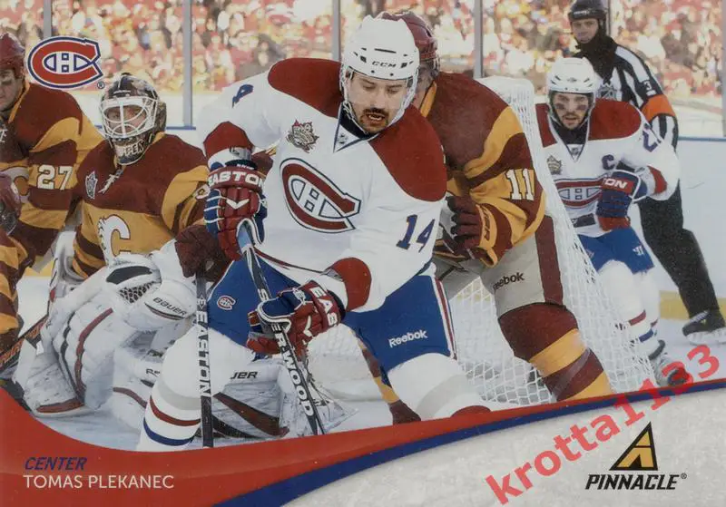 Tomas Plekanec Montreal Canadiens PANINI Pinnacle 2011-2012