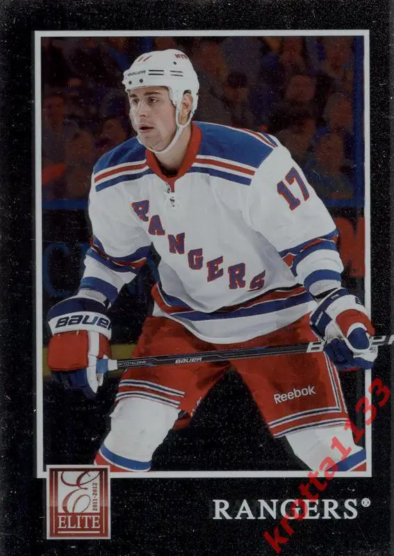 Brandon Dubinsky New York Rangers PANINI Elite 2011-2012