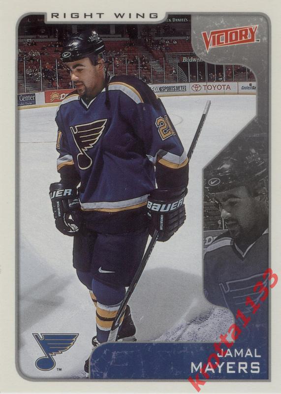 Jamal Mayers St. Louis Blues Upper Deck Victory 2001-2002