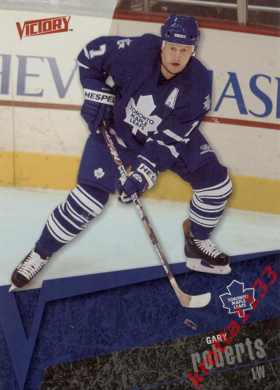 Gary Roberts Toronto Maple Leafs Upper Deck Victory 2003-2004