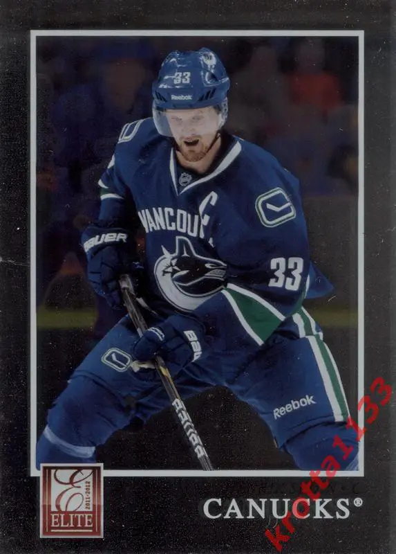 Henrik Sedin Vancouver Canucks PANINI Elite 2011-2012
