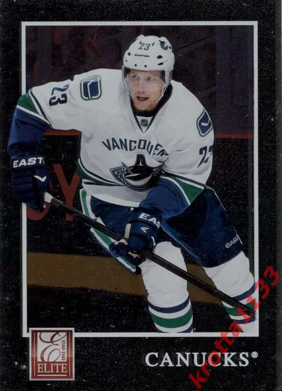 Alexander Edler Vancouver Canucks PANINI Elite 2011-2012