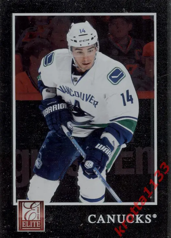 Alexandre Burrows Vancouver Canucks PANINI Elite 2011-2012